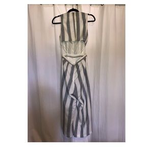 L'ATISTE Pants - Striped jumpsuit with cutouts L'ATISTE Pants - Striped jumpsuit with cutouts